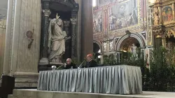 Il Cardinale de Donatis durante un incontro nella Basilica di San Giovanni in Laterano / Diocesi di Roma