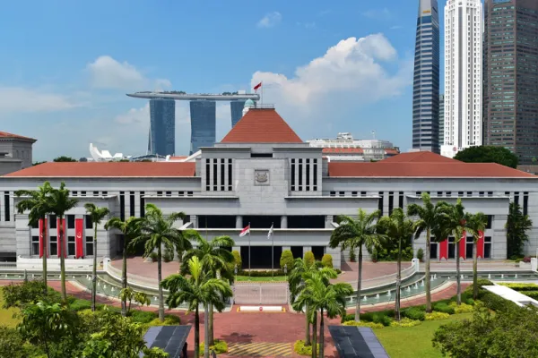 La Casa del Parlamento di Singapore / Parl.SG