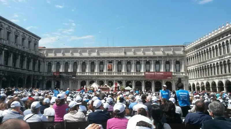 Beatificazione Caburlotto | Un momento della celebrazione | Pagina Facebook ufficiale