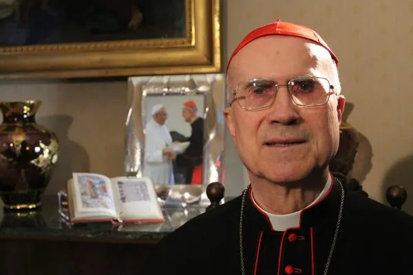 Cardinal Tarcisio Bertone, Segretario di Stato emerito / Alan Holdren / ACI Group