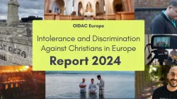 La copertina del Rapporto 2024 sulla Intolleranza e la Discriminazione contro i Cristiani in Europa / OIDAC