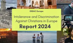 La copertina del Rapporto 2024 sulla Intolleranza e la Discriminazione contro i Cristiani in Europa / OIDAC