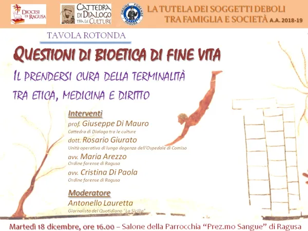 La locandina dell'evento |  | Diocesi di Ragusa