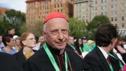 Il Cardinal Angelo Bagnasco all'incontro per la libertà religiosa a Independence Hall, Giornata Mondiale della Famiglia, 26 settembre 2015 / Alan Holdren / Catholic News Agency