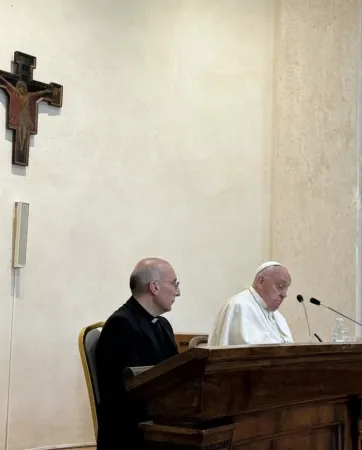 L’incontro del Papa |  | Instagram don Alessandro Pugiotto