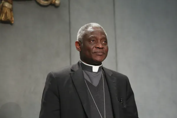 Cardinal Peter Kodwo Appiah Turkson, Sala Stampa Vaticana / Daniel Ibañez / ACI Group