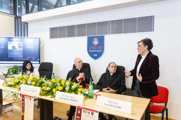 Il convegno svoltosi a Camerino / Credit Stefano Testa Bappenheim