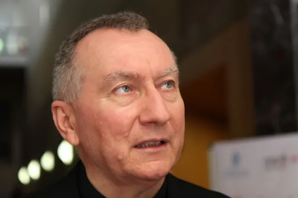 Il Cardinal Pietro Parolin alla Conferenza "Le persone e il pianeta al primo posto" / Bohumil Petrik / ACI Group