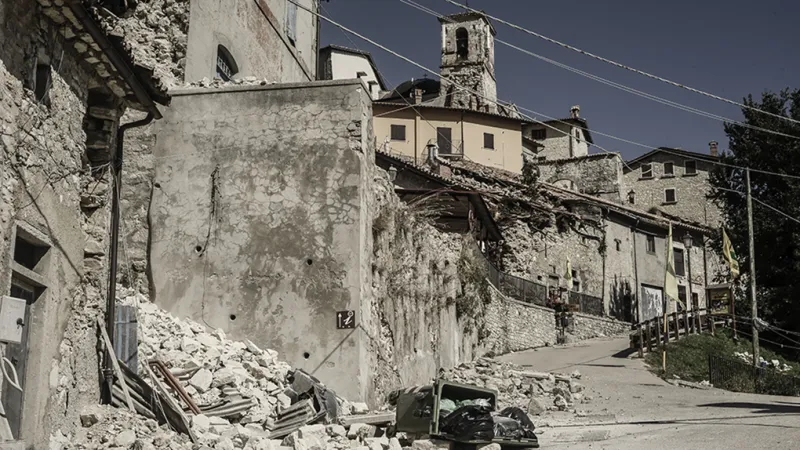 Castelluccio distrutta dal terremoto |  | Diocesi Spoleto Norcia