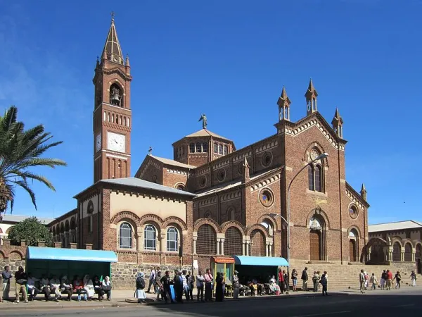 Cattedrale di Asmara | Asmara, la cattedrale cattolica dedicata a Nostra Signora del Rosario | Wikimedia Commons