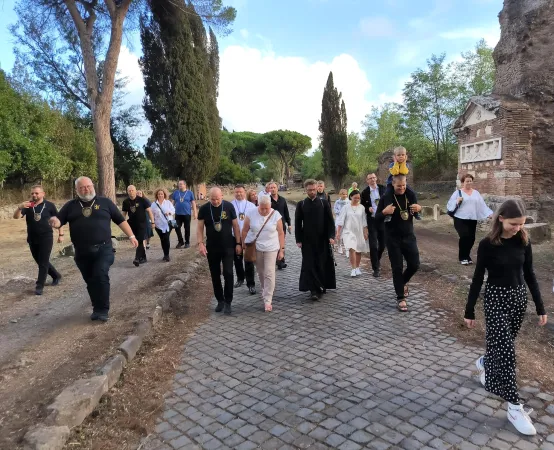 Alcune immagini del pellegrinaggio dei Cavalieri di san Giovanni Paolo II |  | WR