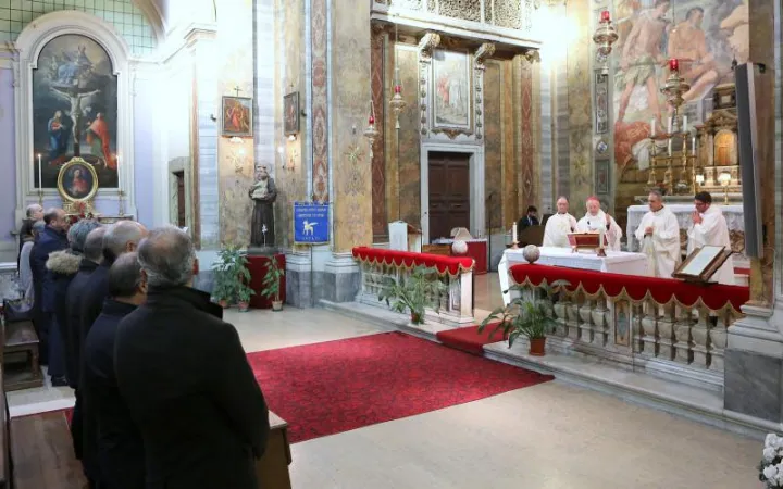 L'interno di Sam Lorenzo in Panisperna durante una celebrazione promossa dal Ministero dell' Interno  |  | www.interno.gov.it