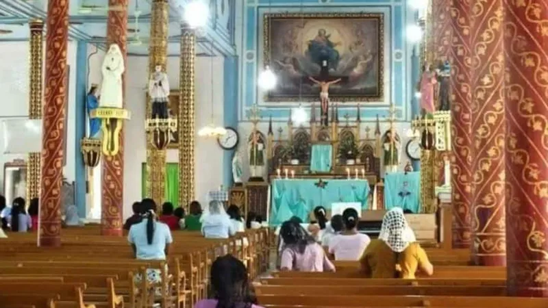 Chiesa di Mandalay | La chiesa di Mandalay che è stata distrutta in Myanmar | Vatican Media