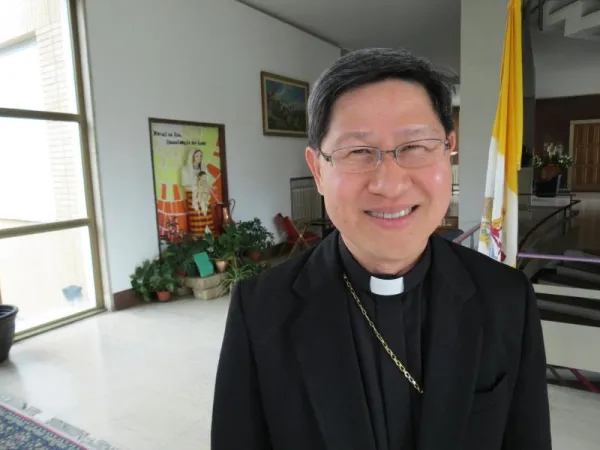 Cardinal Luis Antonio Tagle | Cardinal Luis Antonio Tagle al Collegio Filippino, Novembre 2012 | Catholic News Agency