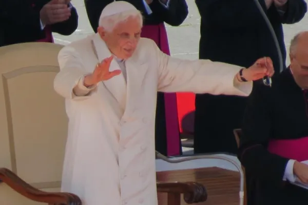 Papa Benedetto XVI / Stephen Driscoll/ CNA