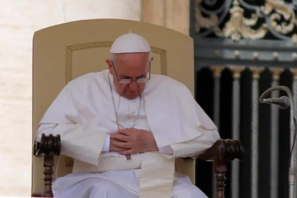 Papa Francesco, udienza generale, maggio 2013 / Stephen Driscoll / CNA