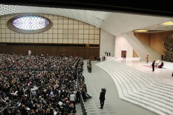 Papa Francesco - udienza in Aula Paolo VI / Catholic News Agency