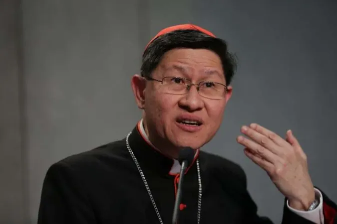 Il cardinale Tagle  |  | CNA