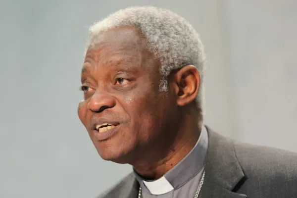 Cardinal Peter Turkson, Presidente del Pontificio Consiglio della Giustizia e della Pace / Daniel Ibanez / CNA