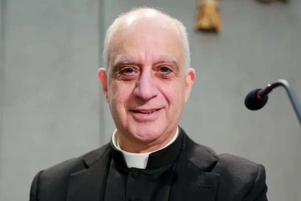 L'arcivescovo Rino Fisichella, presidente del Pontificio Consiglio per la Promozione della Nuova Evangelizzazione  / Daniel Ibanez / ACI Group