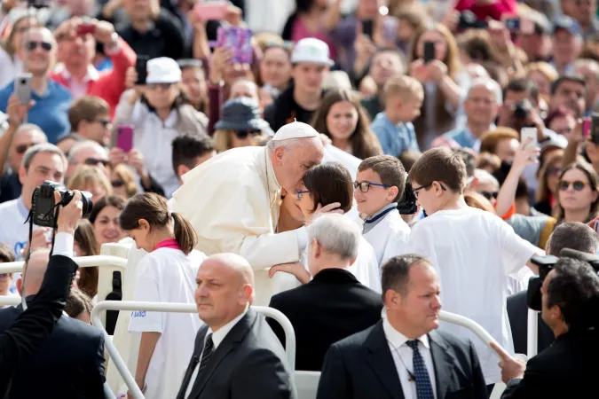 Papa Francesco, Udienza Generale |  | Daniel Ibanez / ACI Group