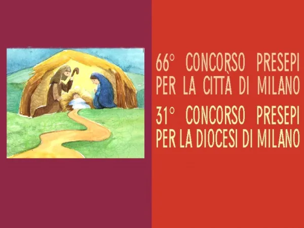 Concorso presepi, locandina |  | Diocesi di Milano