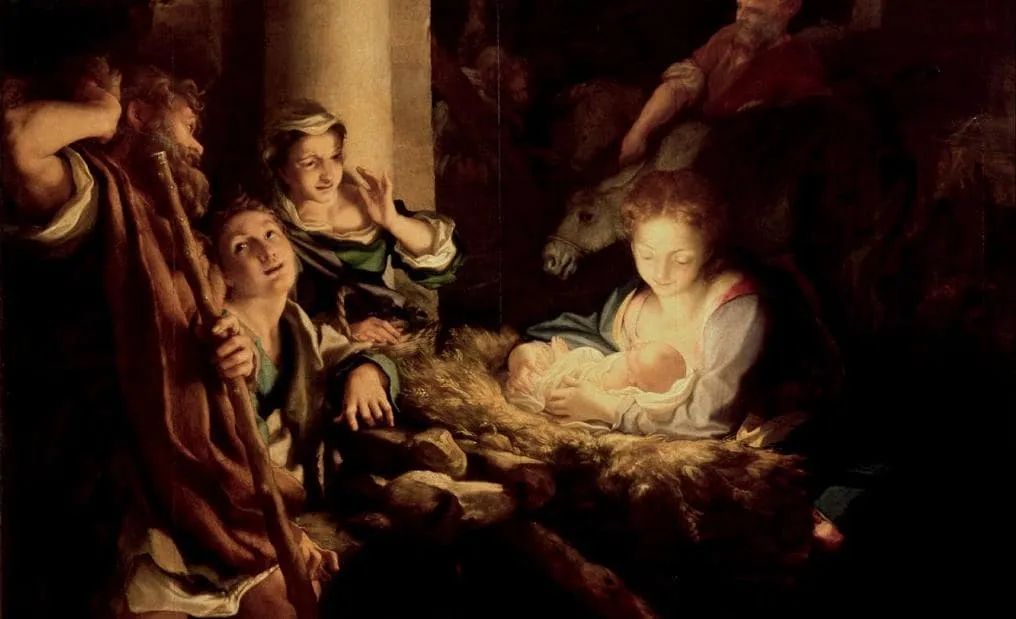 Adorazione dei Pastori (1529-1530), Correggio, Gemäldegalerie di Dresda