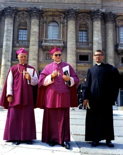 L'arcivescovo Karol Wojtyła nel 1963 al Concilio Vaticano II |  | CPP/ Giancarlo Giuliani