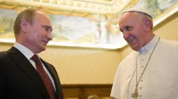 Papa Francesco e Vladimir Putin, 25 novembre 2013
 / ©POOL/CATHOLICPRESSPHOTO