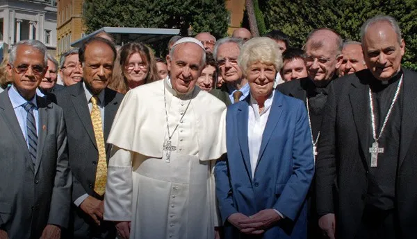 I membri della Pontificia Accademia delle Scienze Sociali con Papa Francesco  | I membri della Pontificia Accademia delle Scienze Sociali con Papa Francesco  | PASS