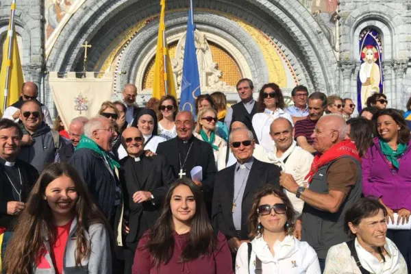 Uno dei passati pellegrinaggi della Diocesi di Roma a Lourdes / Vicariato di Roma