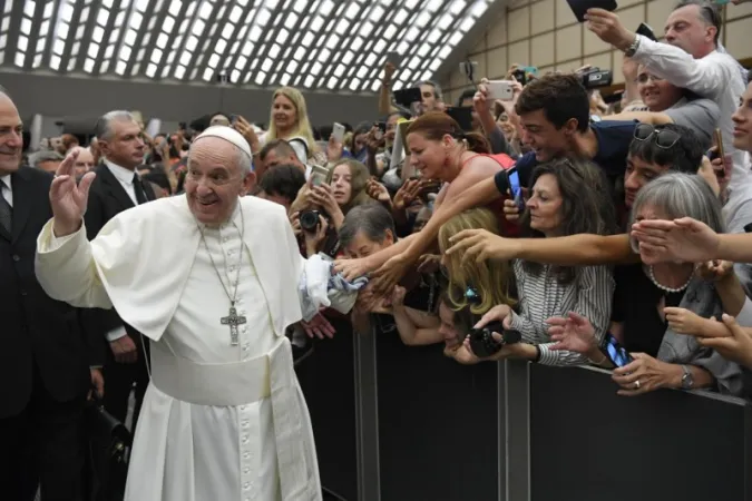 Papa Francesco in Aula Paolo VI  |  | Vatican Media / ACI Group