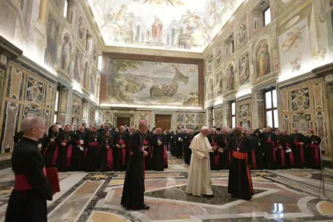 Papa Francesco in Udienza con i Cappellani Militari  |  | Vatican Media / ACI Group