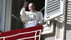 Papa Francesco durante un Angelus / Vatican Media / ACI Group