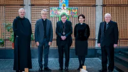 I vertici del Pontificio Consiglio per la Promozione dell'Unità dei Cristiani e della Federazione Luterana Mondiale durante il loro incontro annuale, Ginevra, 14 gennaio 2020 / Pontificio Consiglio per la Promozione dell'Unità  dei Cristiani