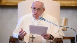 Papa Francesco durante una udienza / Vatican Media / ACI Group