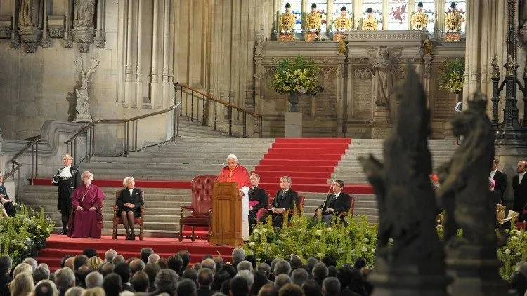 Papa Benedetto XVI a Westminster Hall  |  | Vatican Media 