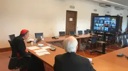 Un momento dell'incontro del Gruppo Misto di Coordinamento dei Progetti Culturali tra la Santa Sede e la Chiesa ortodossa russa, 12 febbraio 2021 / Pontificio Consiglio per la Promozione dell'Unità dei Cristiani