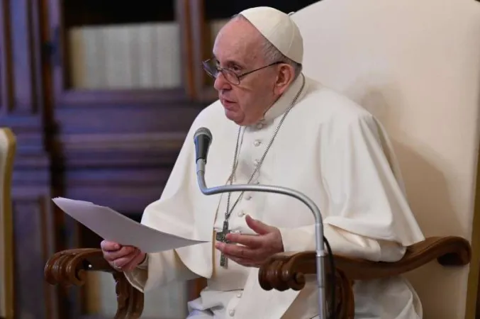 Papa Francesco | Papa Francesco durante una udienza  | Vatican Media / ACI Group