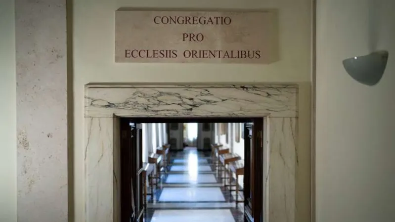 La targa della Congregazione |  | Vatican Media  / ACI group