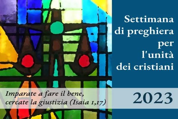 Copertina del sussidio per la Settimana di Preghiera per l'Unità dei Cristiani 2023 / Christianunity.va