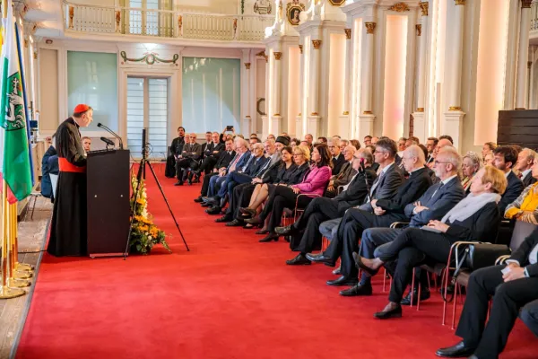 Il cardinale Koch durante la conferenza del 10 giugno a Graz, Austria / christianunity.va