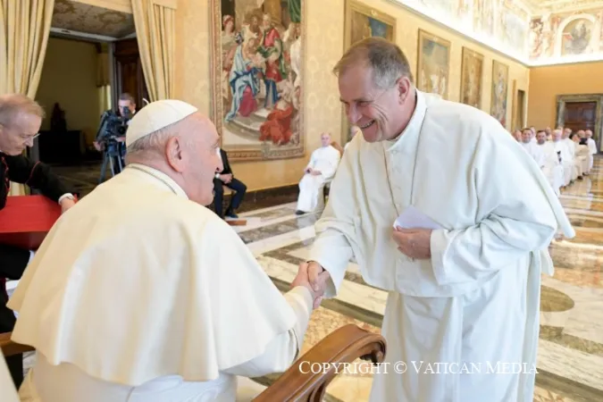 Ai Canonici Regolari Premostratensi, in occasione del IX centenario della fondazione dell'Abbazia di Prémontré |  | Vatican Media / ACI Group