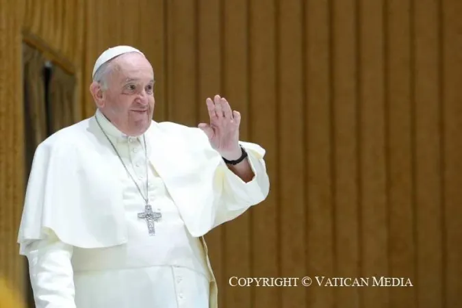 Papa Francesco durante un'udienza |  | Vatican Media / ACI Group