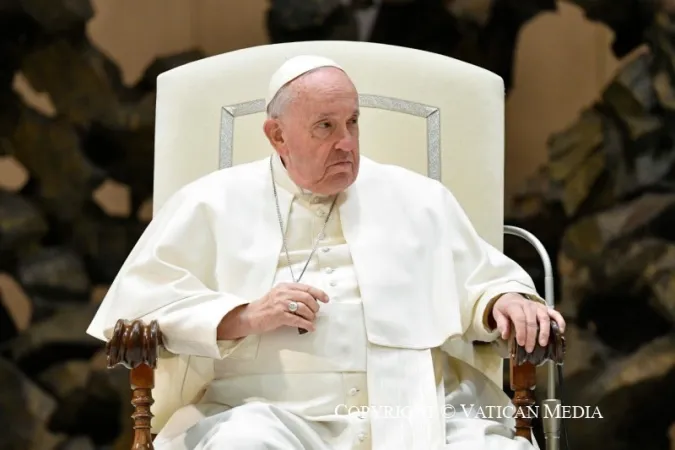 Papa Francesco durante un'udienza |  | Vatican Media / ACI Group