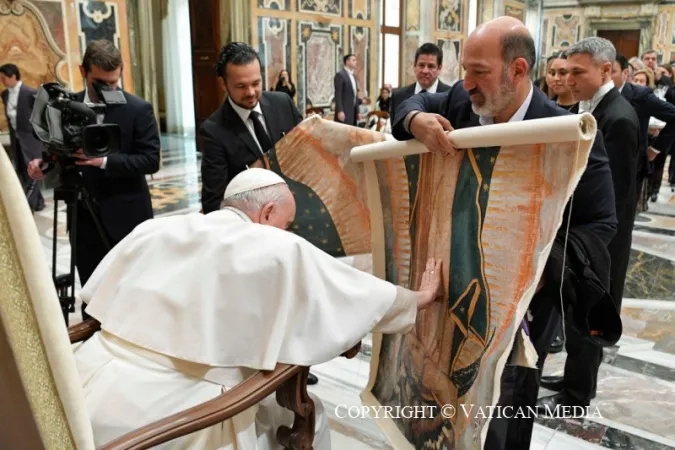 Papa Francesco durante l'udienza |  | Vatican Media / ACI Group