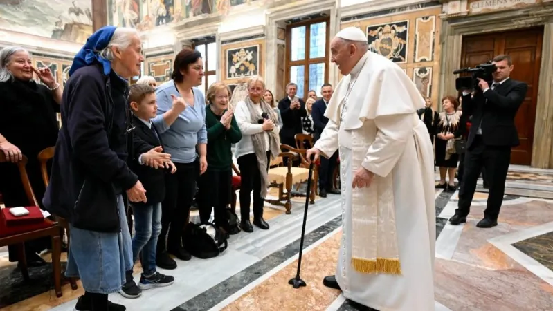 Papa Francesco, udienza Unav |  | Vatican Media / ACI group