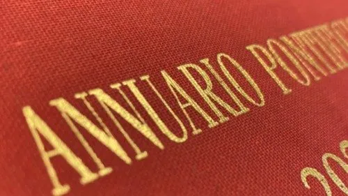 Annuario Pontificio 2023 | La tradizionale copertina dell'Annuario Pontificio | Vatican Media