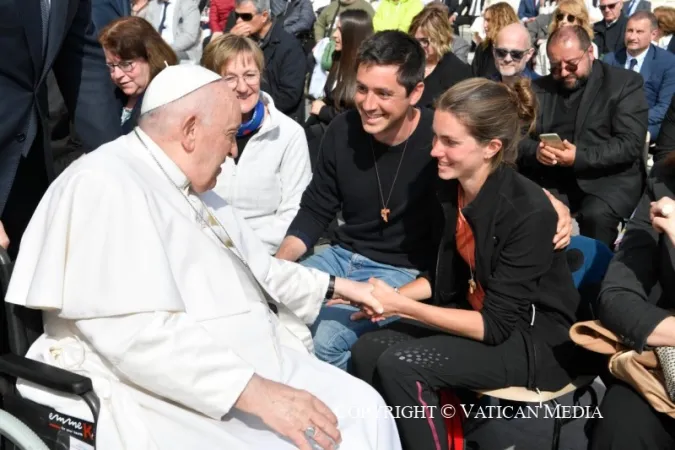 Papa Francesco durante un'udienza |  | Vatican Media / ACI Group