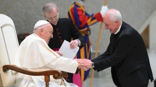 Monsignor Michele Di Tolve | Monsignor Michele Di Tolve con Papa Francesco | Vatican Media